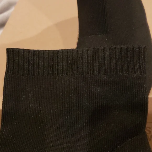 New MIA black stretch heels booties, size 9.5 - Picture 5 of 6